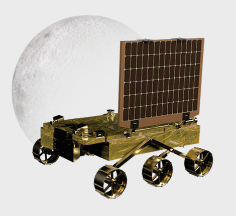 The Pragyan rover.